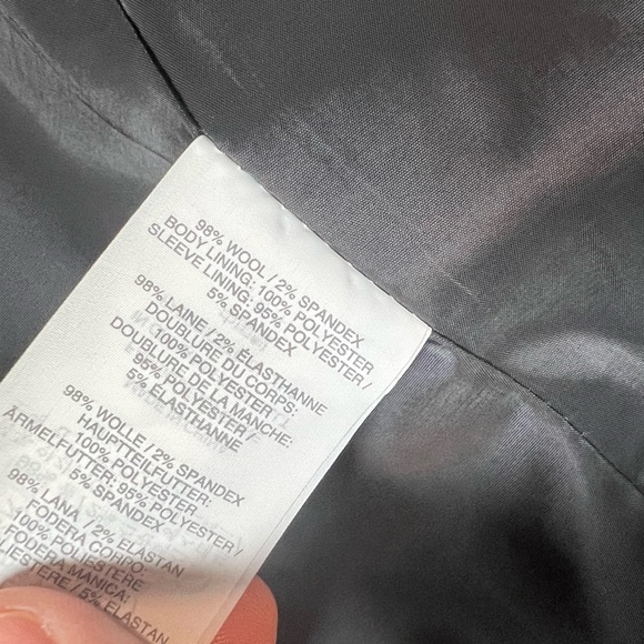 Never Worn J. Crew 12T Gray Blazer Sport Coat 1 Button Wool Blend Chic Jacket - Picture 9 of 14